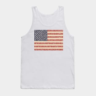 USA states flag - The Star-Spangled Banner Tank Top